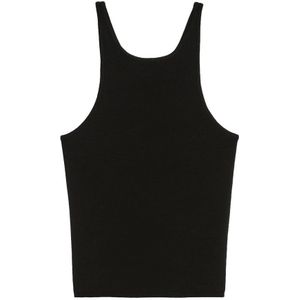 Max Mara, Dames, Tops, Zwart, Maat: S Wol,