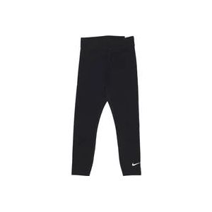 Nike Klassieke hoge taille leggings zwart/zeil , Black , Dames , Maat: XS