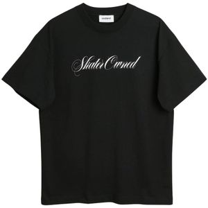 Soulland, unisex, Tops, Zwart, Maat: S/M Katoen,