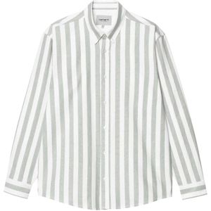 Carhartt Wip - L/S Dillion Shirt - Overhemd - Grijs - Katoen