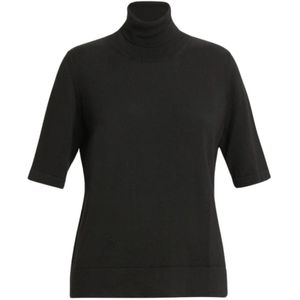 Marina Rinaldi, Dames, Truien, Zwart, Maat: S Wol,