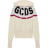 GCDS Trui  knalrood / zwart / wit