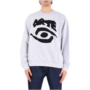 Arte Antwerp, Heren, Sweatshirts & Hoodies, Grijs, Maat: L Katoen,