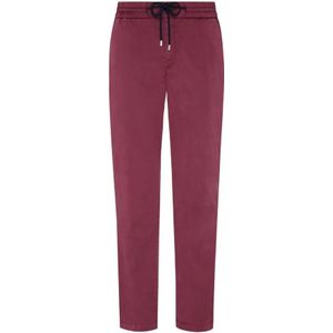 Vilebrequin, Heren, Broeken, Rood, Maat: W30 Satijn,