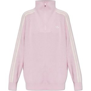 Adidas Originals, Dames, Truien, Roze, Maat: L Katoen,