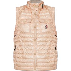 Moncler, Dames, Jassen, Roze, Maat: XS