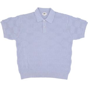 Obey, Heren, Tops, Blauw, Maat: M Katoen,