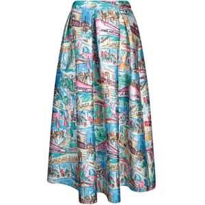 Alessandro Enriquez, Dames, Rokken, Veelkleurig, Maat: XS