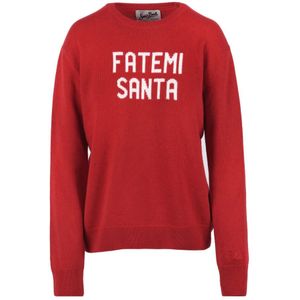 MC2 Saint Barth, Dames, Truien, Rood, Maat: S Wol,