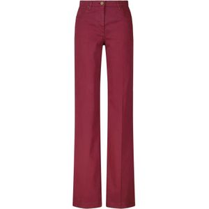 Etro, Dames, Broeken, Rood, Maat: W26 Katoen,