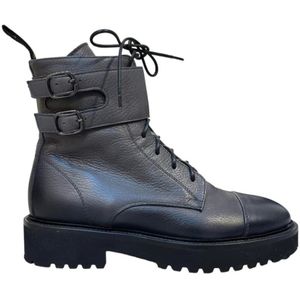 Doucal's, Dames, Schoenen, Grijs, Maat: 40 EU Leer,