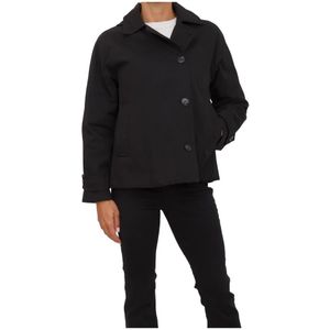 Marella, Dames, Jassen, Zwart, Maat: L Katoen,