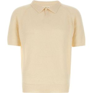 Ma'ry'ya, Heren, Tops, Wit, Maat: L Katoen,