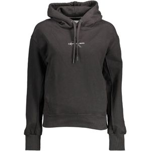 Calvin Klein, Dames, Sweatshirts & Hoodies, Zwart, Maat: XL