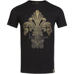 Billionaire, Heren, Tops, Zwart, Maat: XS Katoen,