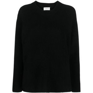 P.a.r.o.s.h., Dames, Truien, Zwart, Maat: XS Kasjmier,