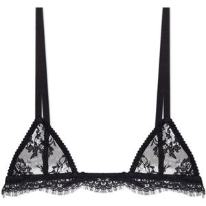 Dolce & Gabbana, Dames, Ondergoed, Zwart, Maat: M Katoen,