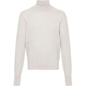 Drumohr, Heren, Truien, Beige, Maat: 2XL Kasjmier,