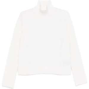 Tabaroni Cashmere, Dames, Truien, Wit, Maat: S Kasjmier,