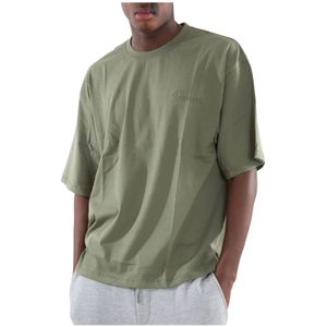 Garment Workshop, Heren, Tops, Groen, Maat: L Katoen,