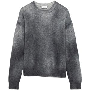 Amish, Heren, Truien, Grijs, Maat: S