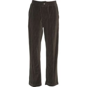 Oas, Heren, Broeken, Bruin, Maat: M Katoen,