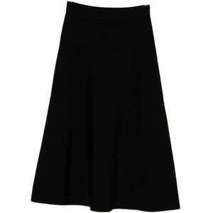 Emporio Armani, Dames, Rokken, Zwart, Maat: S