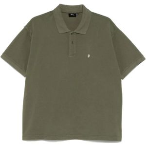 Stüssy, Heren, Tops, Groen, Maat: S