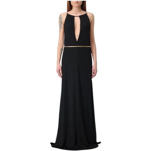 Tom Ford, Dames, Jurken, Zwart, Maat: M