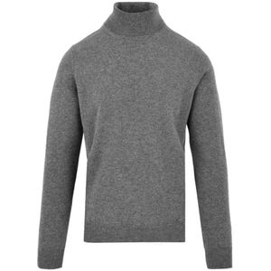 Filippo De Laurentiis, Heren, Truien, Grijs, Maat: M Wol,
