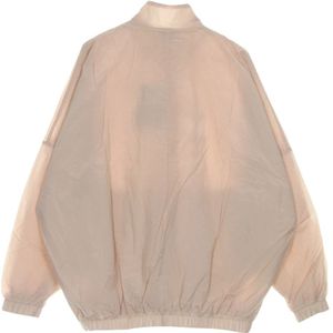 Nike, Dames, Jassen, Beige, Maat: M Nylon,