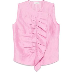 Mazzarelli, Dames, Tops, Roze, Maat: S