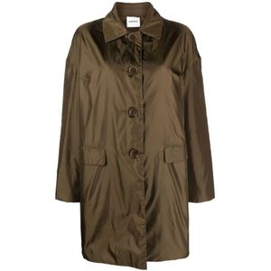 Aspesi, Dames, Mantels, Groen, Maat: 2XS