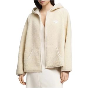 Replay, Dames, Sweatshirts & Hoodies, Wit, Maat: M