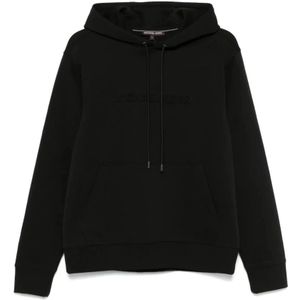 Michael Kors, Heren, Sweatshirts & Hoodies, Zwart, Maat: S Katoen,