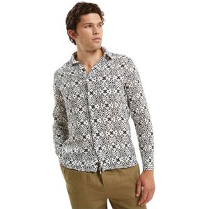 Peninsula, Heren, Overhemden, Veelkleurig, Maat: XL Linnen,