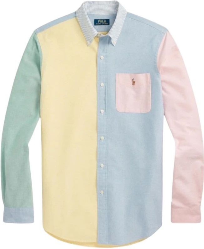 Polo Ralph Lauren, Heren, Overhemden, Veelkleurig, Maat: XL Katoen,