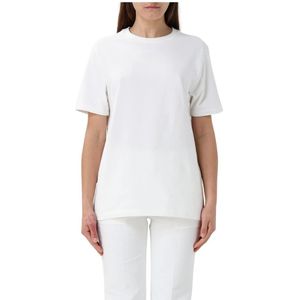 Jil Sander, Dames, Tops, Wit, Maat: S Katoen,