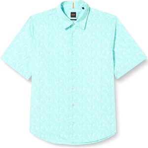 Hugo, Heren, Overhemden, Blauw, Maat: XL