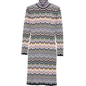 Missoni, Dames, Jurken, Veelkleurig, Maat: 2XS Wol,
