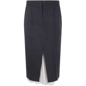 Marni, Dames, Rokken, Zwart, Maat: S