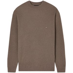 Emporio Armani, Heren, Truien, Bruin, Maat: XL