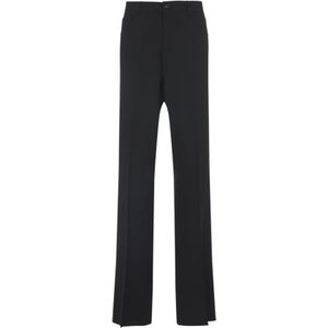 Amiri, Heren, Broeken, Zwart, Maat: L Wol,