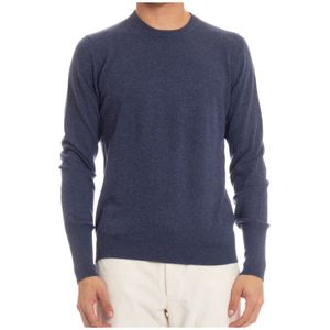 Ballantyne, Heren, Truien, Blauw, Maat: 2XL Kasjmier,