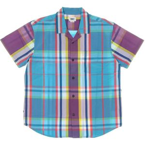 Obey, Heren, Overhemden, Veelkleurig, Maat: S Katoen,