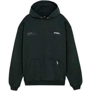 Represent, Heren, Sweatshirts & Hoodies, Groen, Maat: XL