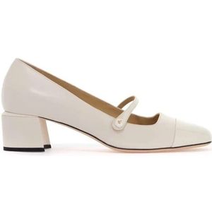 Jimmy Choo, Dames, Schoenen, Beige, Maat: 41 EU Leer,