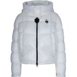 Blauer - Winterjas - Wit - Gewatteerde Jas - Afneembare Capuchon