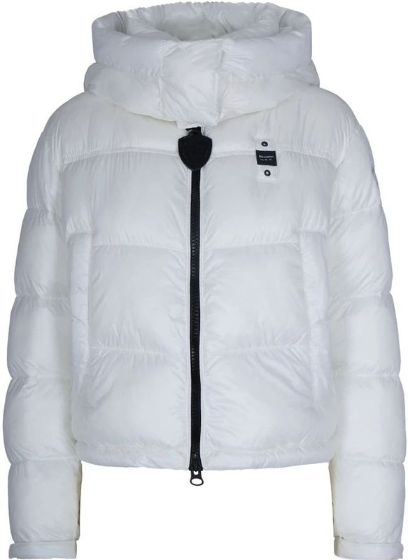 Blauer - Winterjas - Wit - Gewatteerde Jas - Afneembare Capuchon