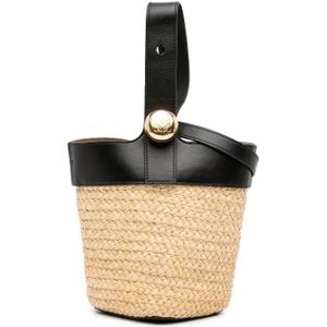 Loewe Pre-owned, Dames, Pre-owned, Beige, Maat: ONE Size Leer,